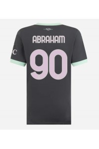 Fotbalové Dres AC Milan Tammy Abraham #90 Dámské Třetí Oblečení 2024-25 Krátký Rukáv